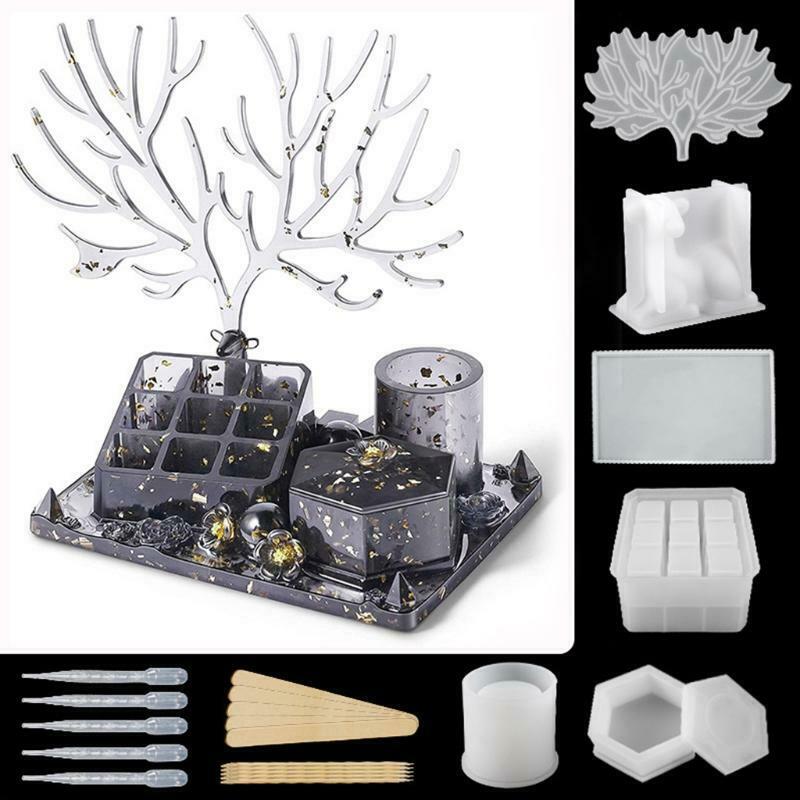 Suitable for Various Usage Silicone Deer Makeup Jewelry Storage Casting Molds