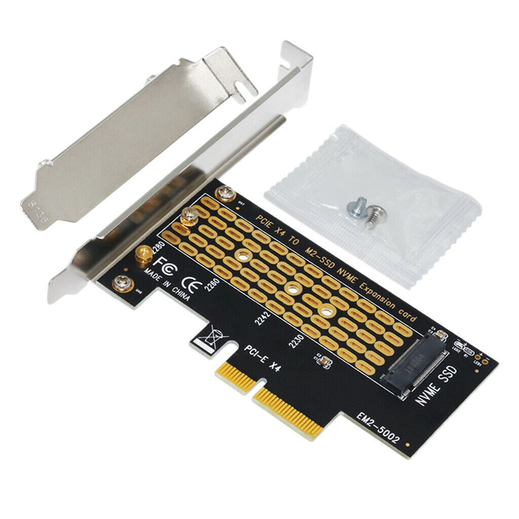 2x M.2 NVMe SSD NGFF to PCIe 3.0 x4 m2 Converter M2.PCI-E SSD Expansion Cards