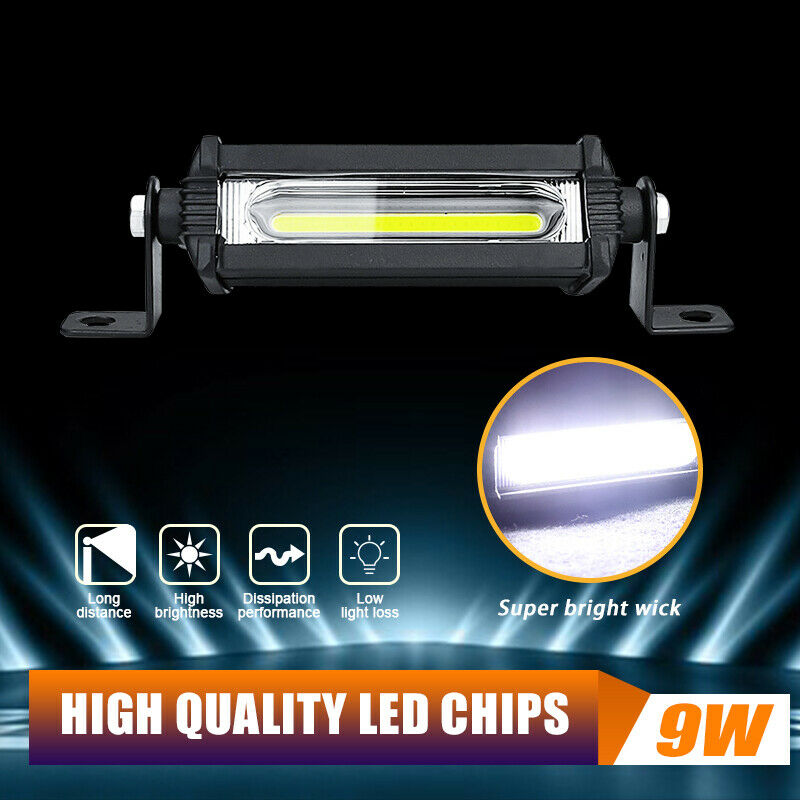 Led Work Lights Tractors Trucks 12v 24v COB 4 Inch Headlight  Driving Fog Lights