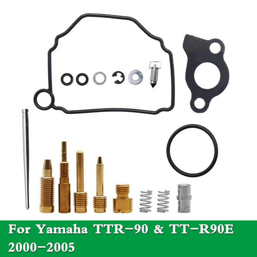 1 Set Carburetor Carb Rebuild Repair Kit For Yamaha TTR-90 & TT-R90E 2000-2005