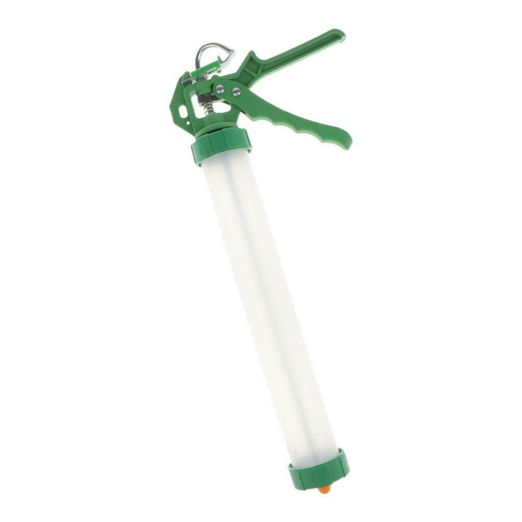 Adjustable Clear Caulking Gun Air Powered Dispensing Gun Spout Cutter 40cm