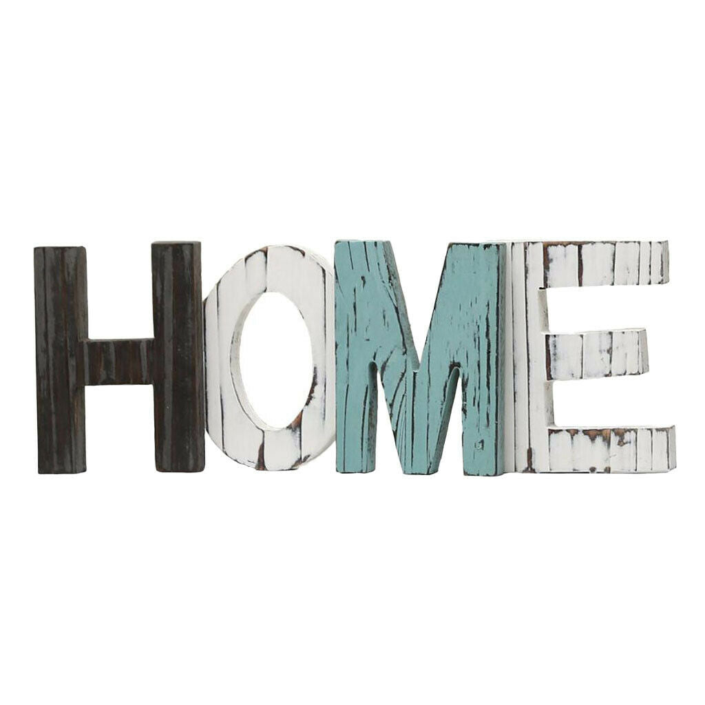 Home '' Wood Schiftzug Stand Deco Letter