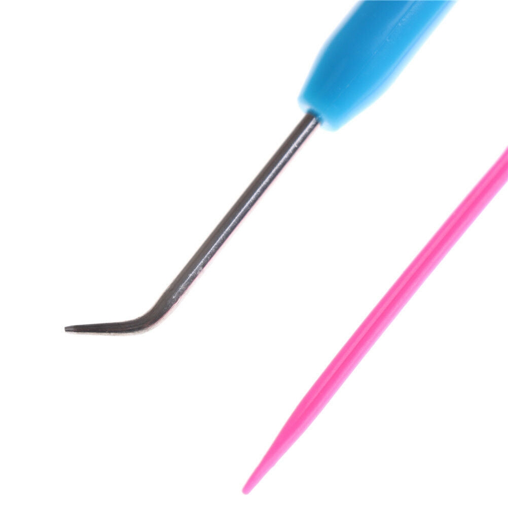4pcs Needle and Hook Crochet Hook Set For Knifty Knitter & Knitting Loom HookPip