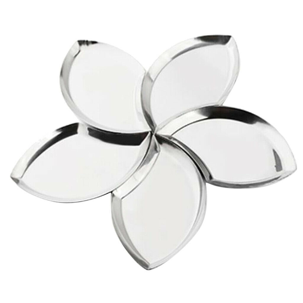 Serving Dishes, Stainless Steel Mini Appetizer Snack Trays Fruit Plattter