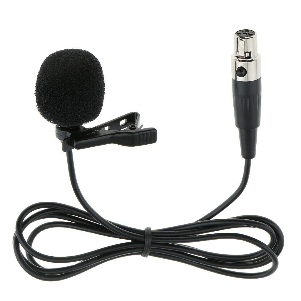 JY-515 4Pin XLR Lavalier Lapel Tie Clip-on Vacuum Tube Megaphones Microphone