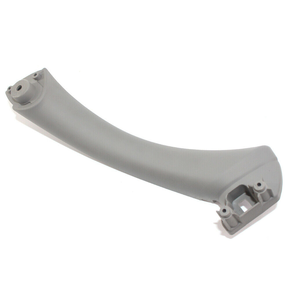 Gray Left Door Panel Handle Inner + Outer Trim Cover Fits BMW E90 3-Series Sedan