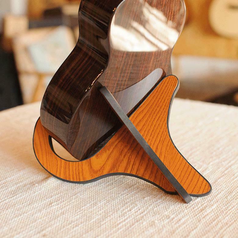 Ukulele Violin Holder Stand Wooden Foldable Stand Collapsible Display Stand