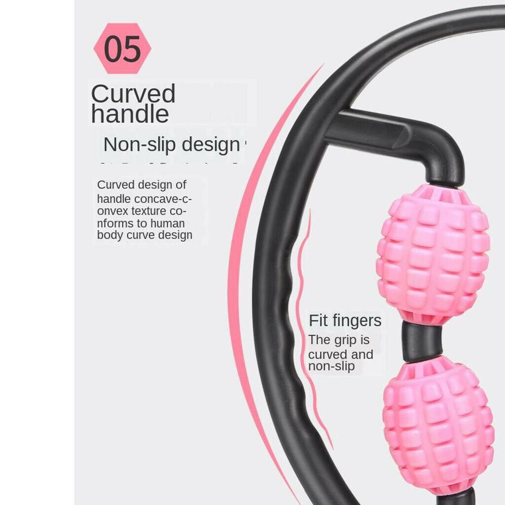 Portable Massage Rolling Stick Leg Calf Hamstring Muscle Roller Massager