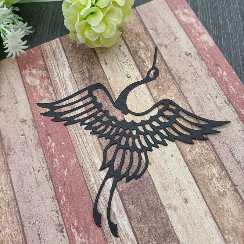 Flying Red-crowned Crane Carbon Steel Cutting Dies DIY Scrapbooking Photo Album