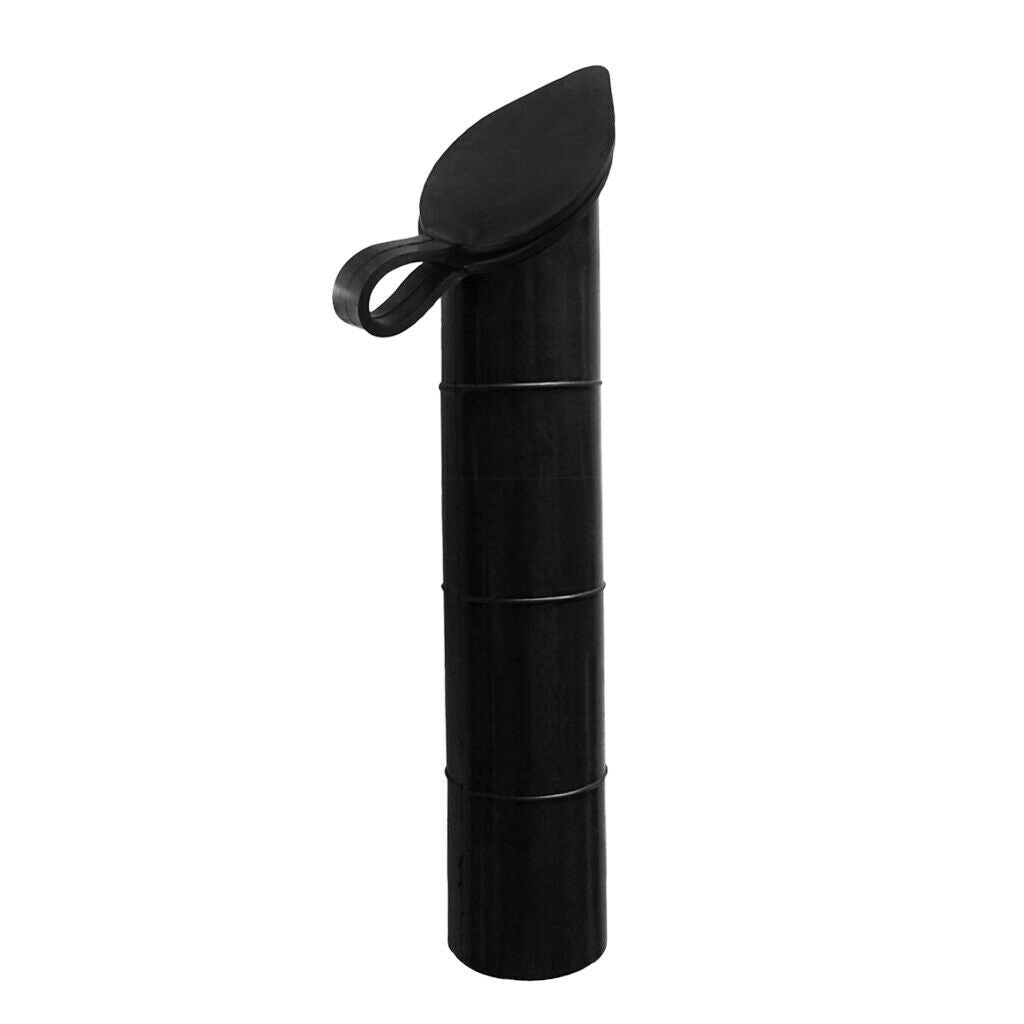 Oval Rubber 30 Degree Fishing Rod Holder Tube Liner