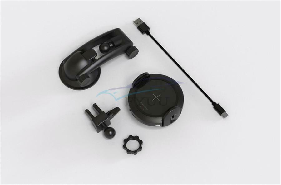 2-3.5A 360°Rotation Smart Protection Adjustable Pedestal Wireless Charger Holder