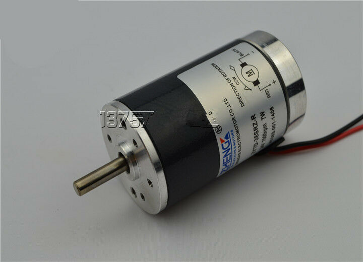 ZYTD-38SR-R DC 24V 5mm Dia Shaft 2000RPM Powerful High Speed Motor