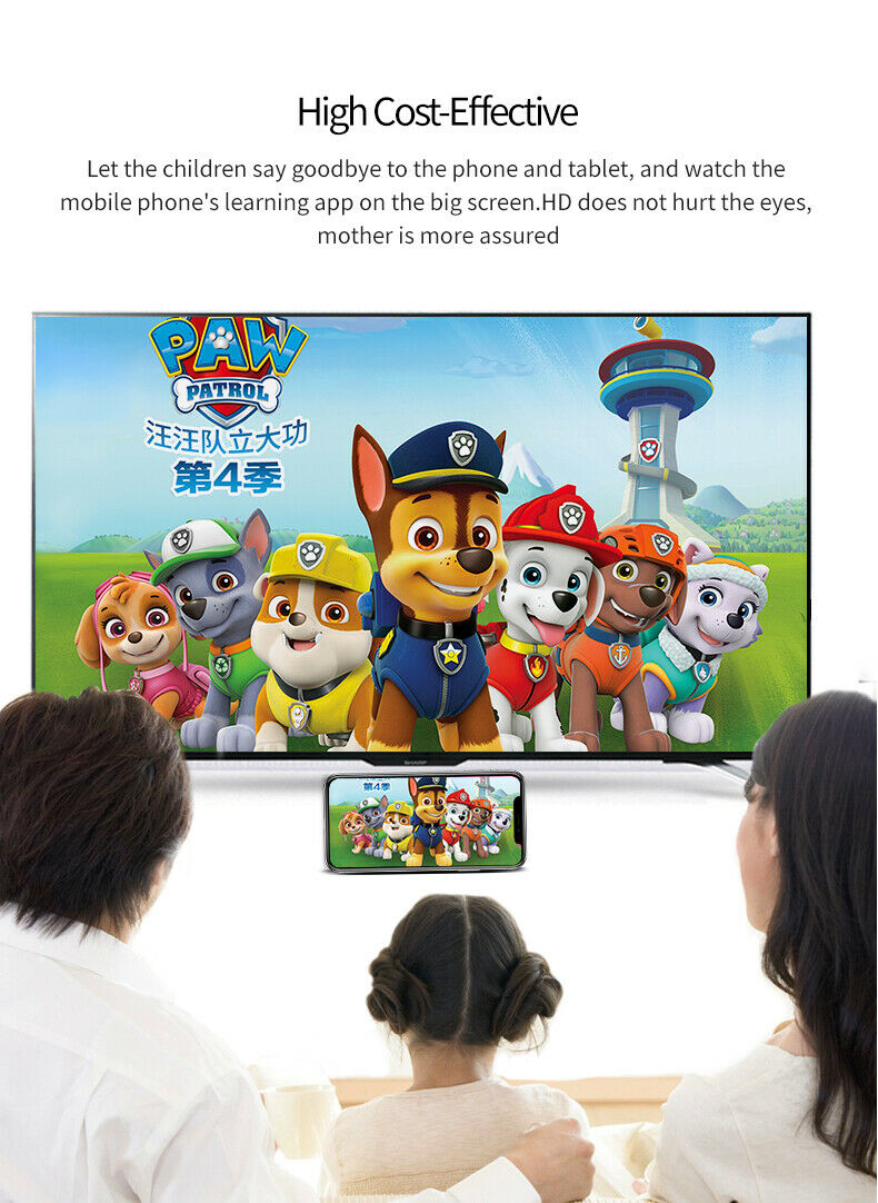 Miracast HDMI Dongle Adapter Wireless Display Screen Mirroring TV Stick Receiver