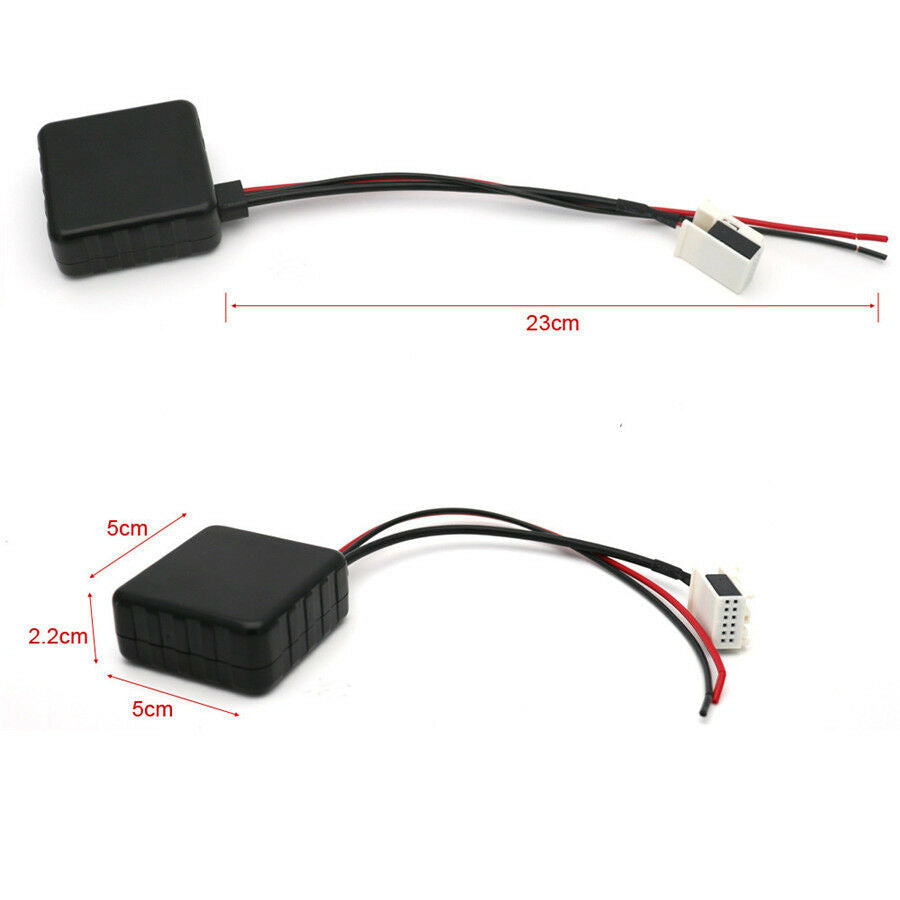 For BMW E60 E61 E62 Bluetooth Radio Stereo cable AUX In Adapter Receiver +Filter