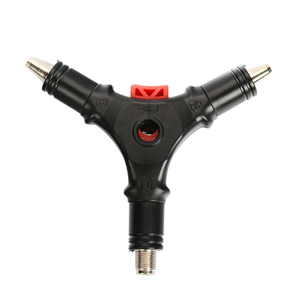 Coaxial Compression Tool F Head RG59 RG6 Connector Coax Cable Stripper