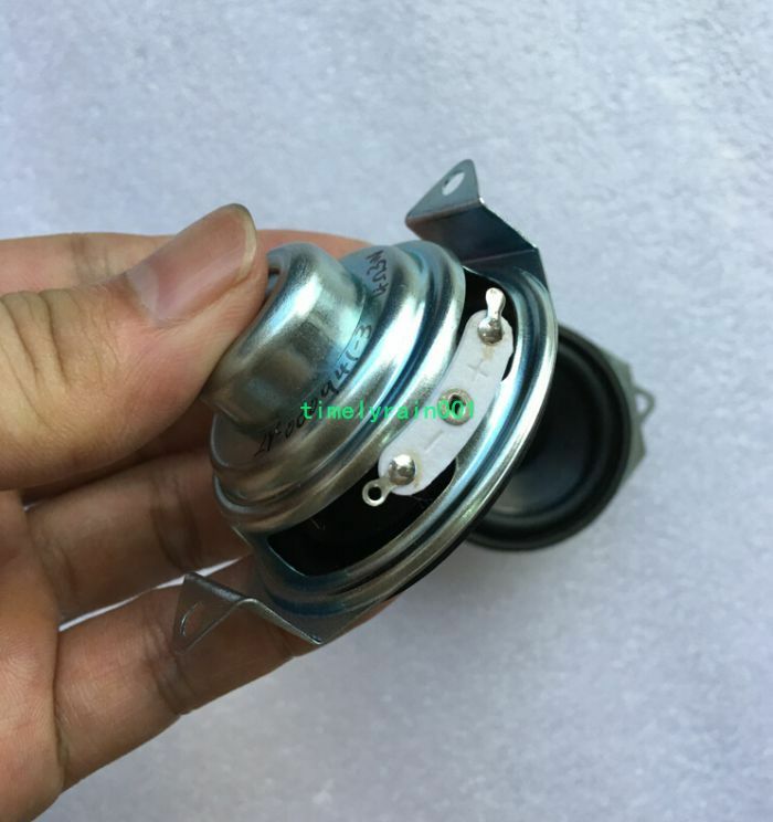 2pcs 52MM 4Ohm 4Ω 3W Full-range speaker Loudspeaker HiFi audio part Rubber edge
