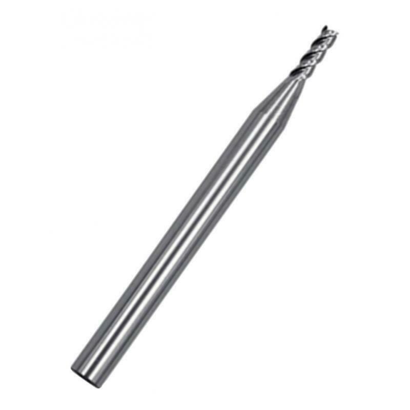 2x4Dx50mm Milling Cutter Wear-resistant Flat-end Tungsten Steel HRC45 New