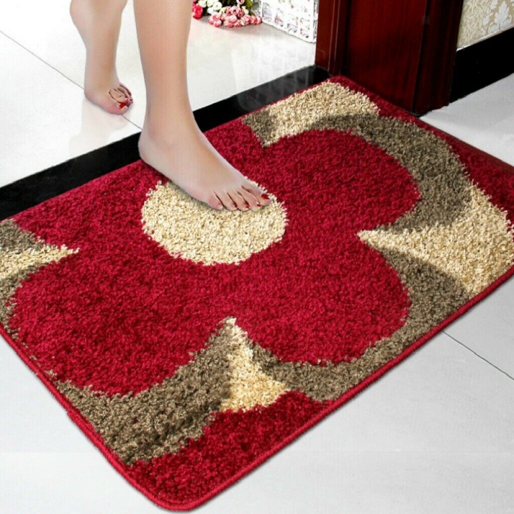Flower Small Indoor Home Bedroom Hotel Doormat Floor Mat Kitchen Carpet