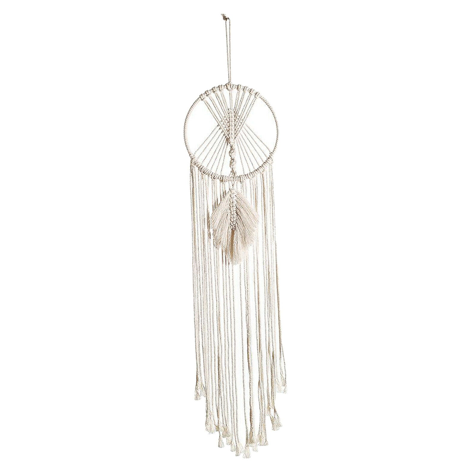 Wall Hanging Dream Catcher Macrame Woven Decor Handmade Tapestry for Girls 95cm