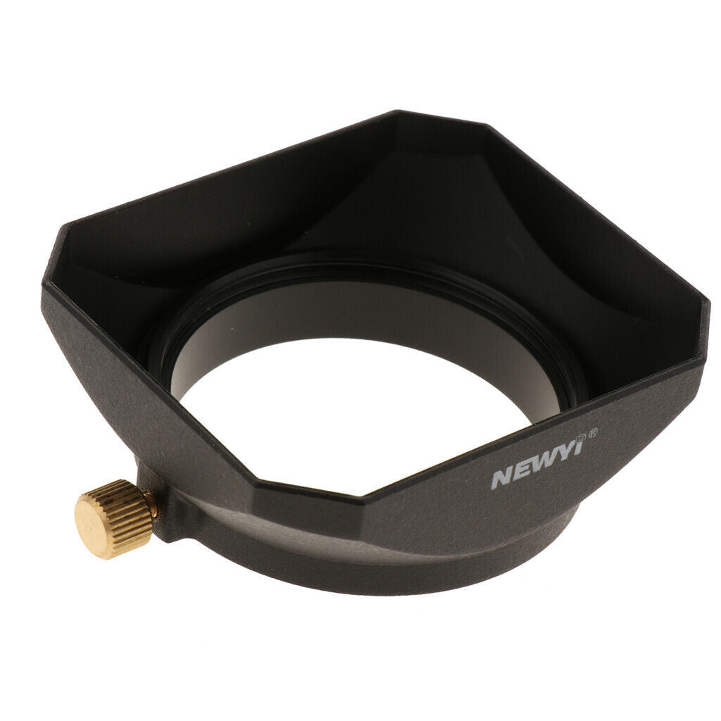 49mm Lens Hood Square for Canon Sony Pentax Leica Zeiss  Kodak  Camera