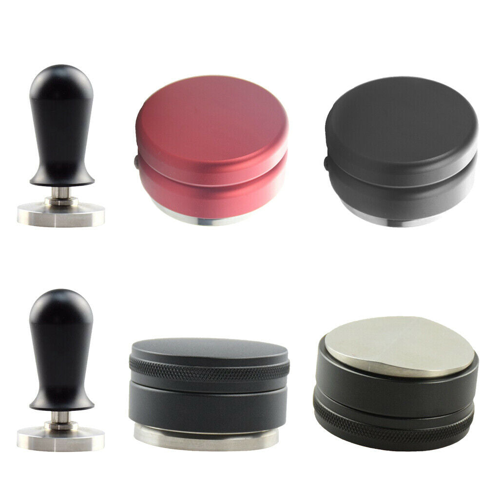 Stainless Steel Espresso Coffee Bean Tamper Hammer Press Tool #1 54MM