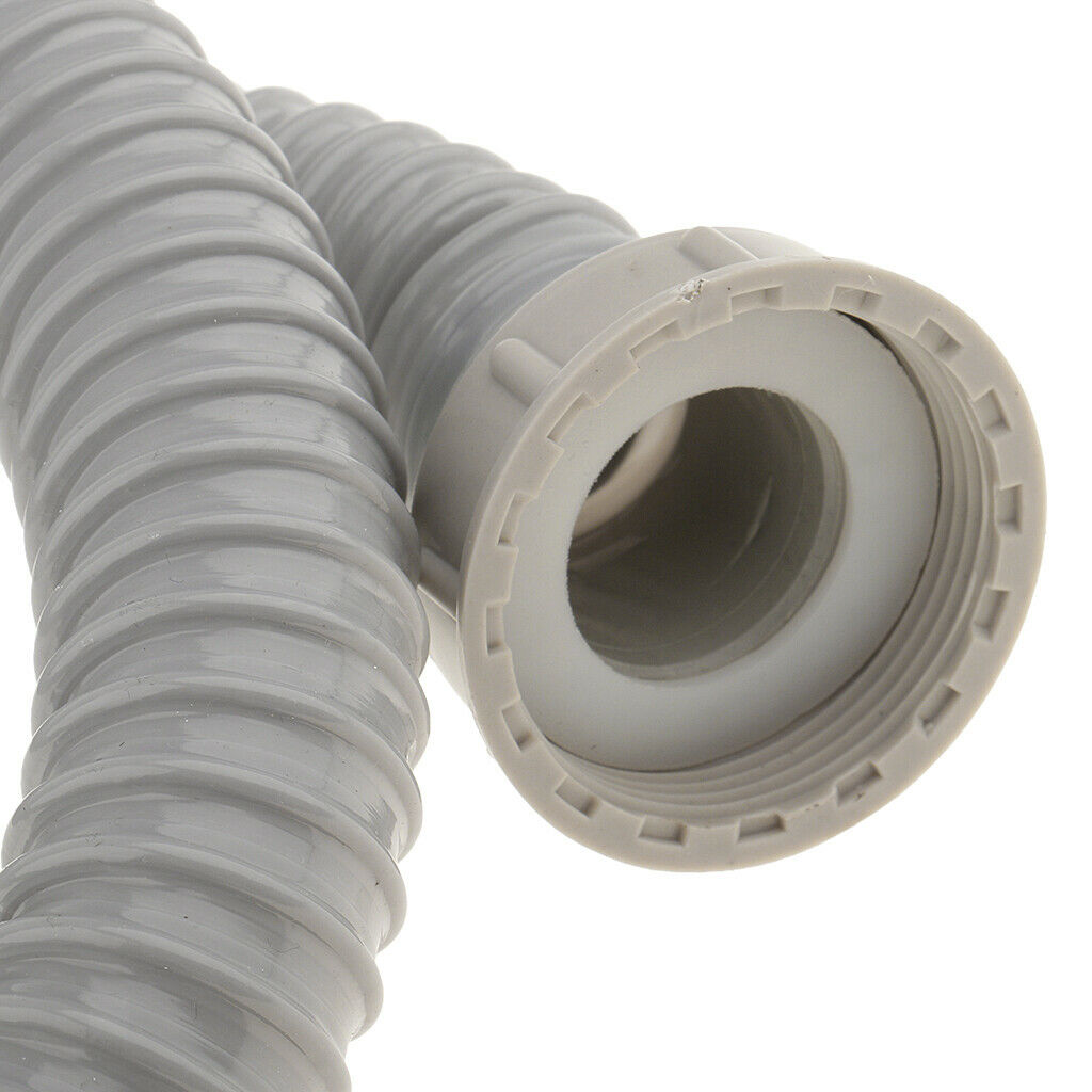 Removable Shampoo Bowl Strainer with 100cm Flexible Plastic Pipe Drain Hose