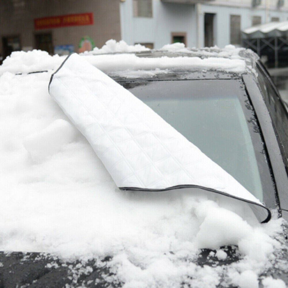 For Auto Car Windshield Snow Cover Magnetic Ice Frost Sun Shade Mirror Protector