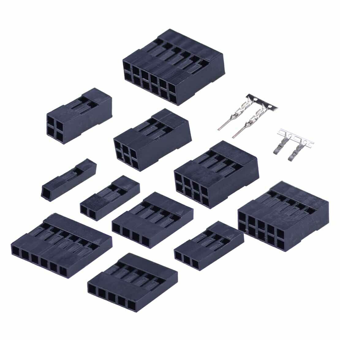 Dupont 620pcs Wire Jumper Housing Assortment Pin Male Female Connector Header An
