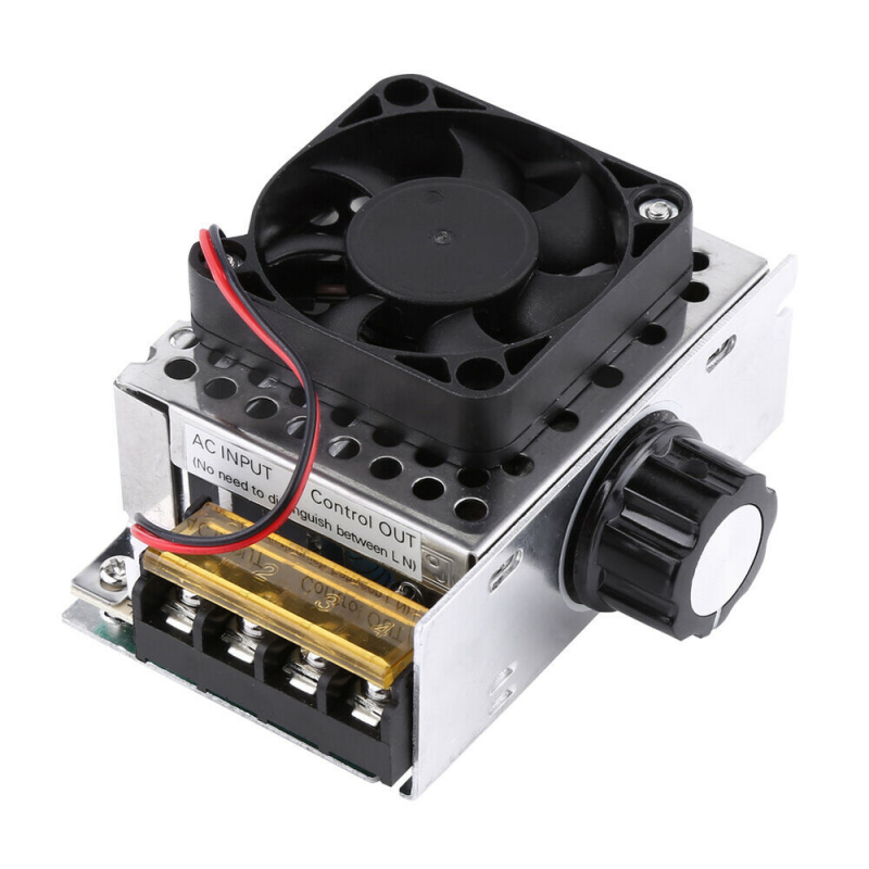 4000W Ac 110-220V Scr Motor Speed Controller Voltage Regulator Dimmer Thermostat
