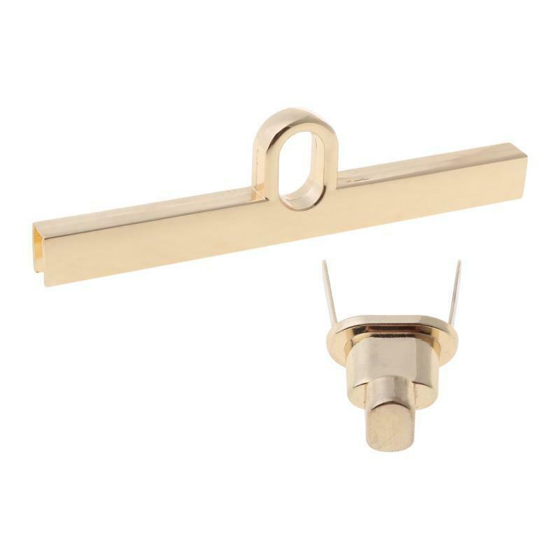 Metal Clasp Turn Locks Twist Lock DIY Leather Handbag Shoulder Metal Bag Buckles