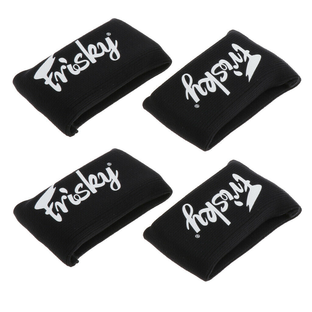 4pcs Boxing Knuckle Protector Sanda Muay Thai SBR Finger Wrap Guard