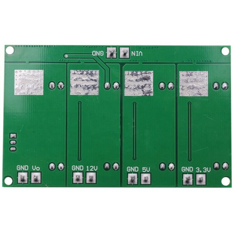 3A 4 Channels Multiple Switching Power Supply Module 3.3V 5V 12V ADJ AdjustablQ3