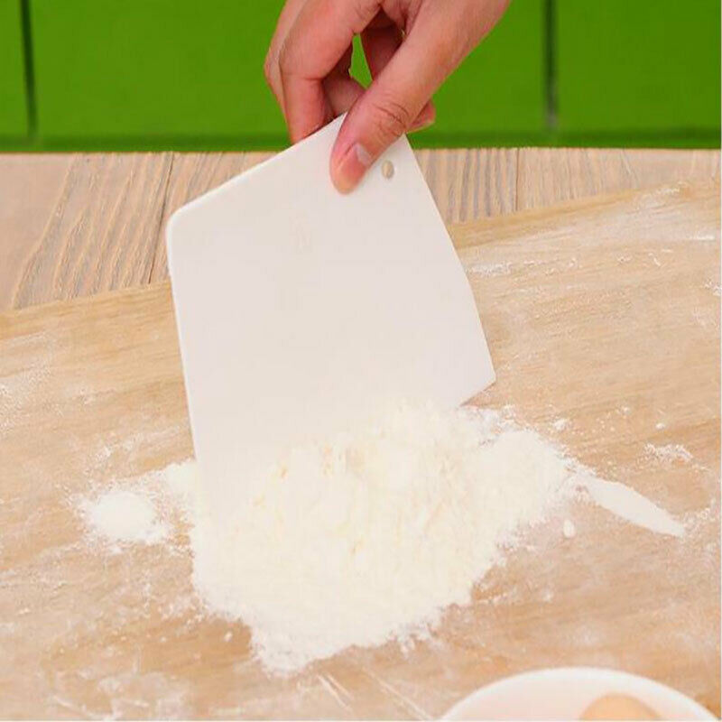 Dough Cutter Trapezoid Spatula Dough Scraper Kitchen Butter Kni.l8