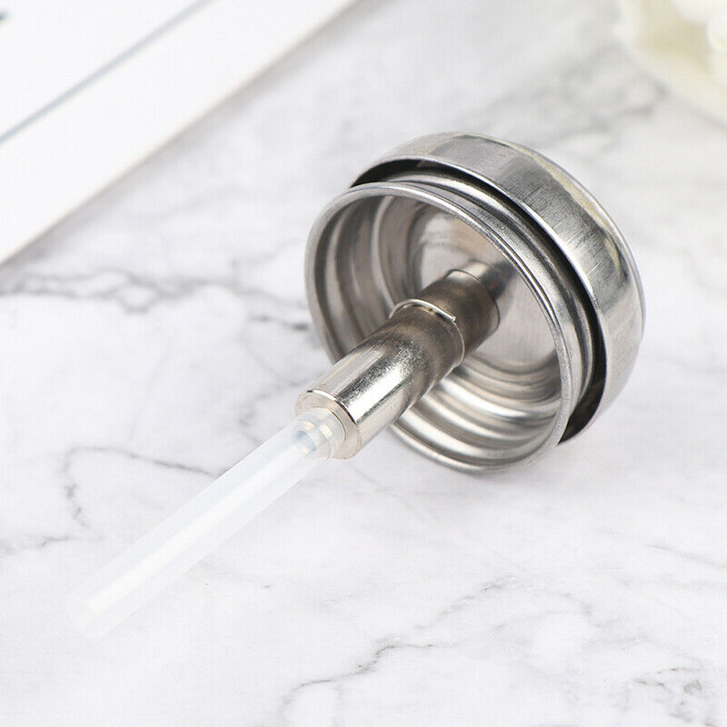150ml Empty Nail Polish Remover Pump Dispenser Glass Push Down Press BottDD