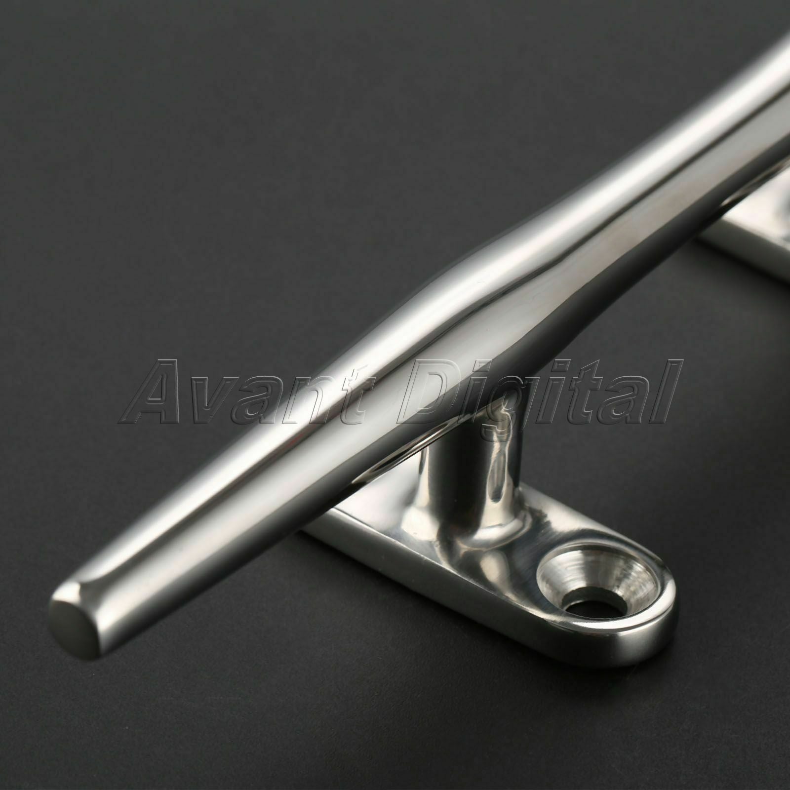 8" 200mm Dock Deck Line Rope Cleat Stainless Steel 316 Heavy Duty Boat Hardware