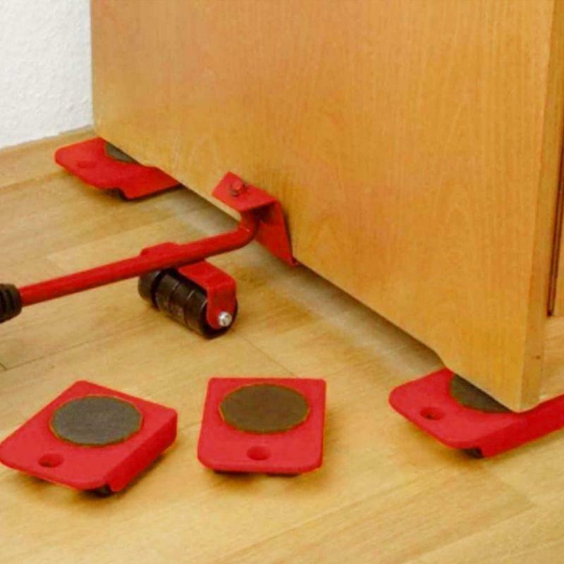 4pcsMoves Furniture Tool Transport Shifter Moving Wheel Slider Remover Roller