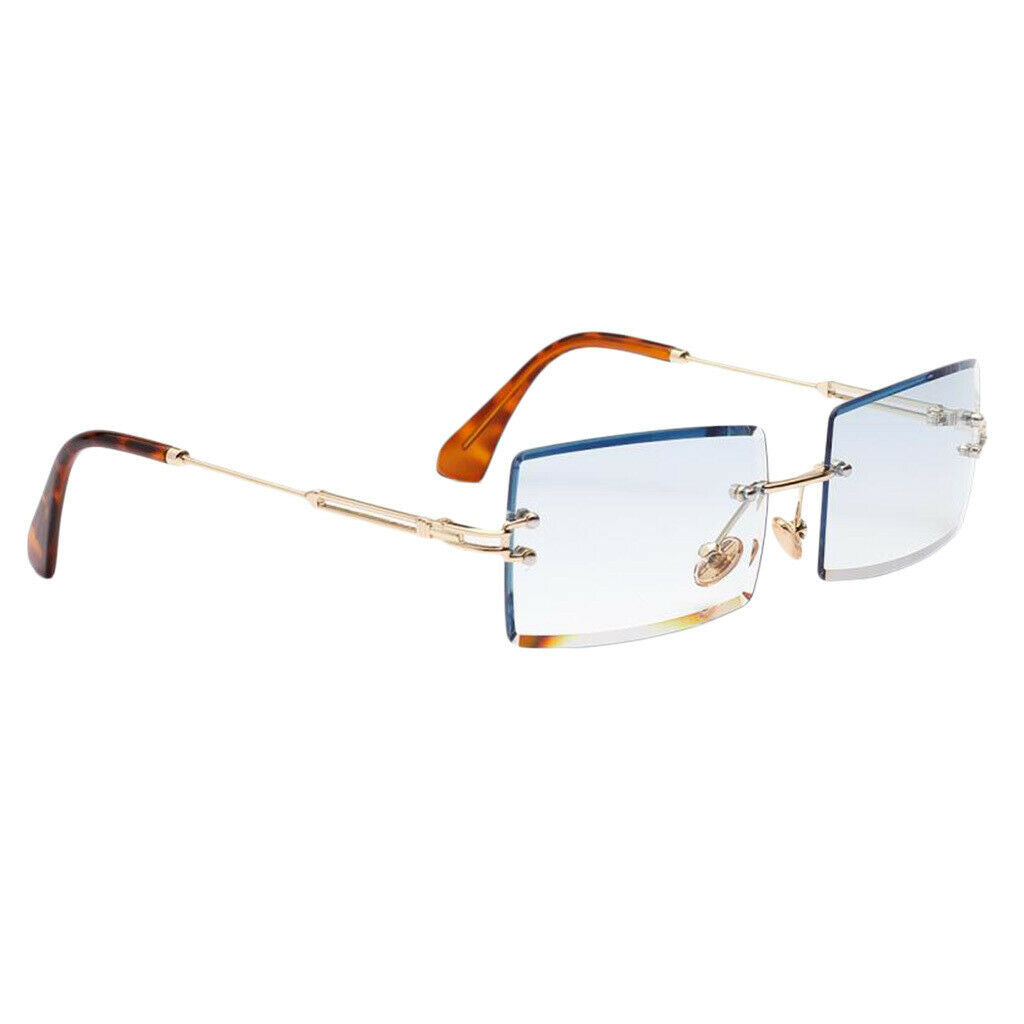 Fashion Women's Sunglasses Designer Tinted Lens Eyewear Anti UV Shades Blue