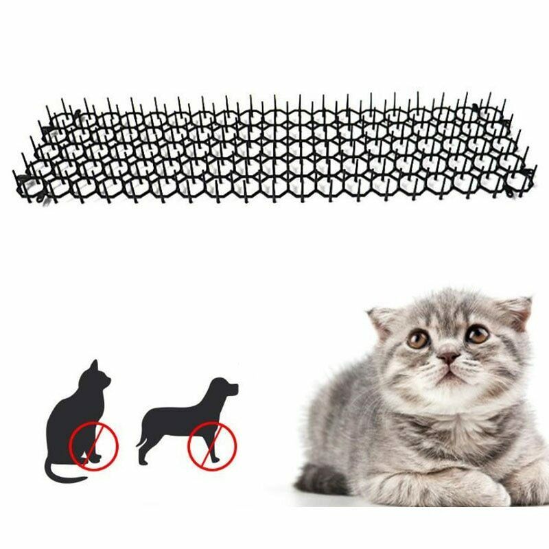 49cm*13cm  Garden Anti-cat Pricking Mat Cat Deterrent Spike Pad Animal Scarer 49