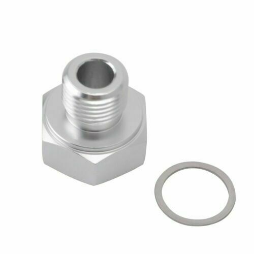 Oil Pressure Adapter Fitting M16x1.5 to 1/8 NPT LS Engine Swap Gauge Sensor Adap