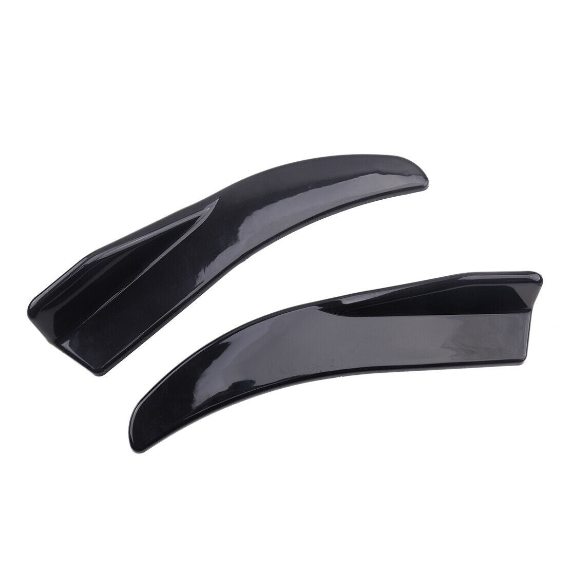 Car Side Skirt Rear Bumper Lip Splitter Spoiler Winglet Aprons Universal Acc