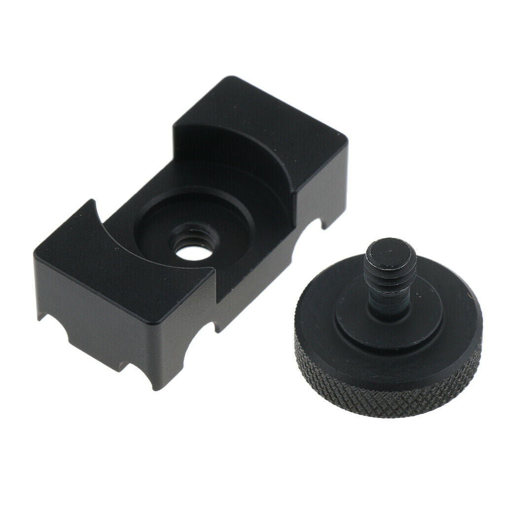 6mm 8mm Cable Holder Clip Cord Clamp for Tripod Quick Release Plate Camera