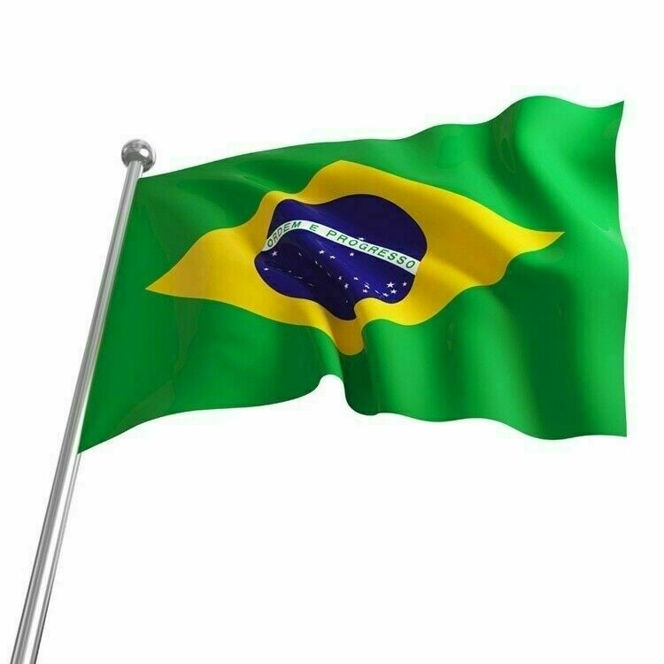 Brazilian Flag 3*5 Foot High Grade Sewn National Flag Decoration 90x150cm