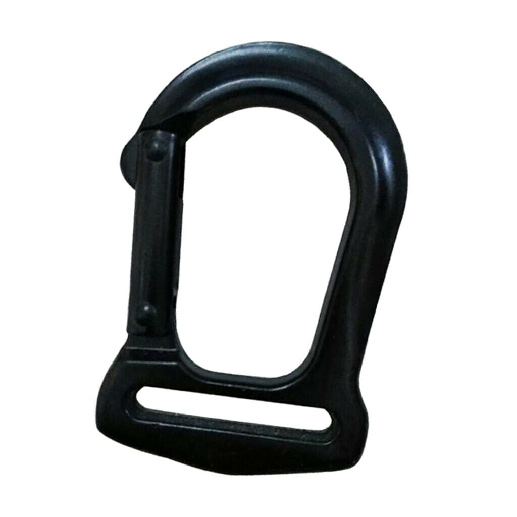 Outdoor Snap Hook Spring Gate Sling Clip Quick Release Webbing Strap Buckle