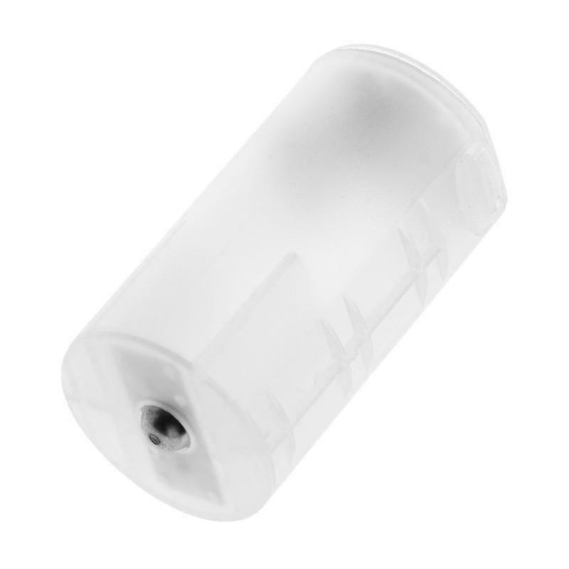 1PC 2 AA To D Size Battery Holder Converter Adapter Switcher Plastic Case Box