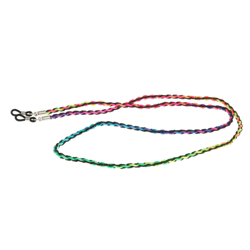 2PCS Eyeglass Spectacles Neck Cord Strap Chain Cord Lanyard Retainer Holder