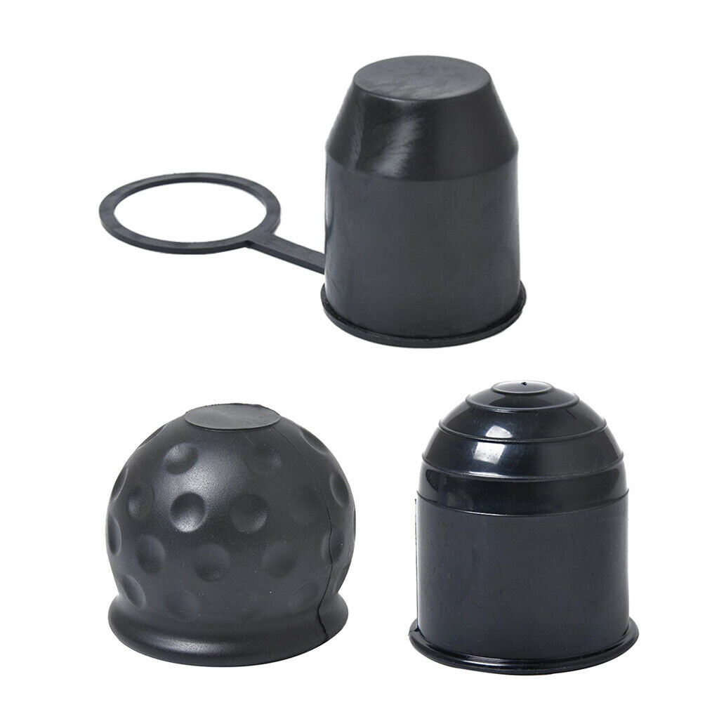 3x 50mm Towing Tow Ball Towball Hitch   Cover Protect Caravan Van Trailer