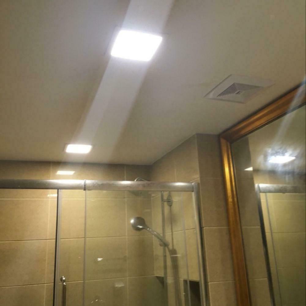 12W Modern LED Recessed Ceiling Fixture Panel Light Bulb Lamp Pure White