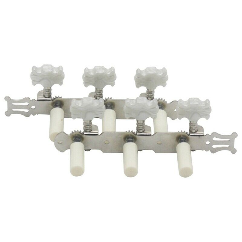 Y-06 Guitar Knobs Guitar Tuner White Head Metal Guitar Knob Acoustic Guitar U1I3