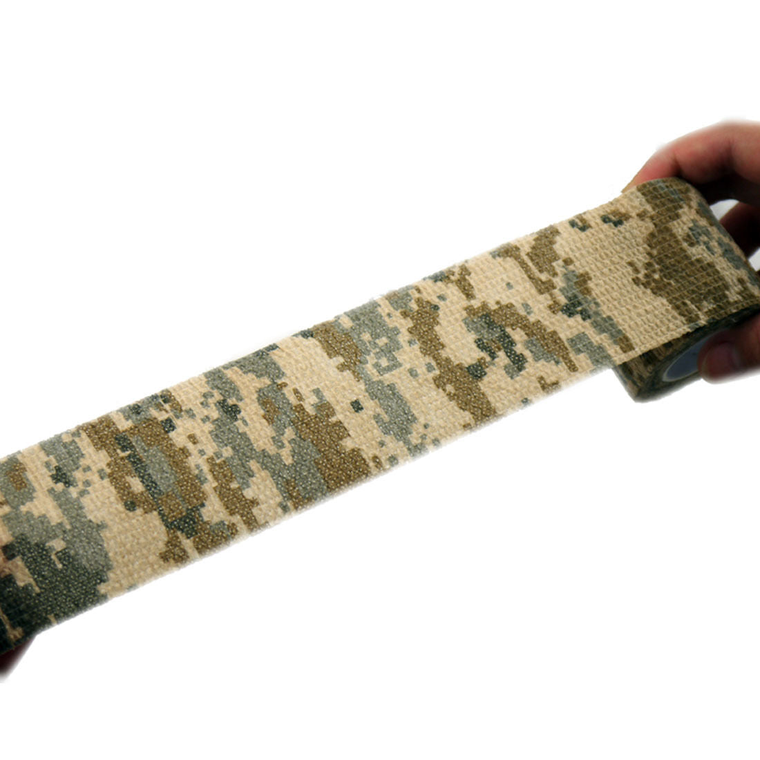 Wholesale 5pcs X Waterproof 5CMx4.5M Desert Camouflage Hunting Stealth Tape
