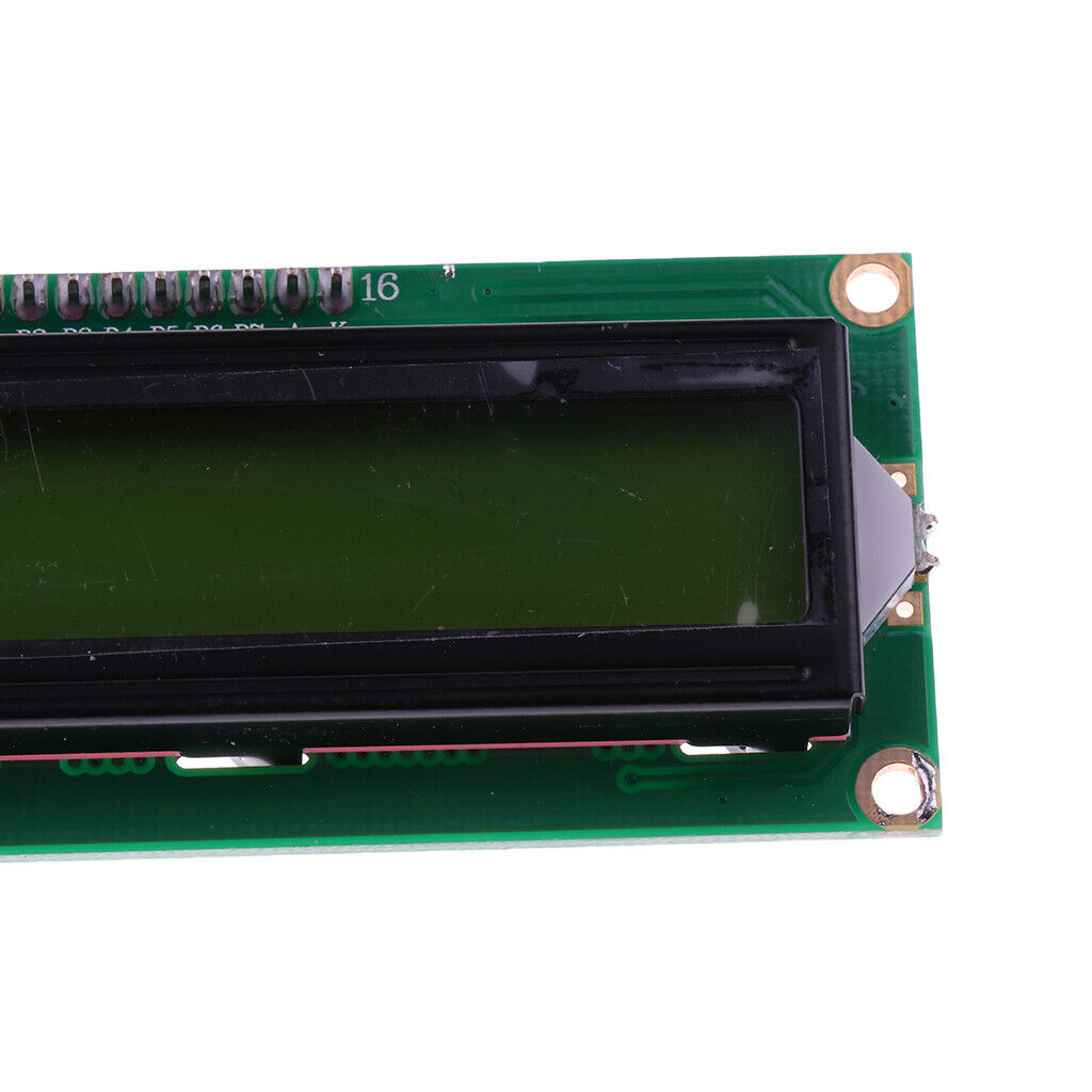 Yellow Green LCD1602 IIC I2C TWI 1602 Serial LCD Display Module for